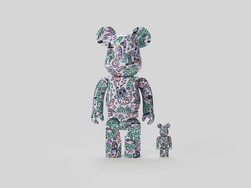 Steven Harrington × CROSS STUDIO × Medicom Toy BE@RBRICK 100% 与 400% 系列套装.jpg