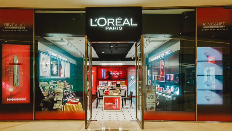 苏州中心商场北区负一楼欧莱雅专卖店.png