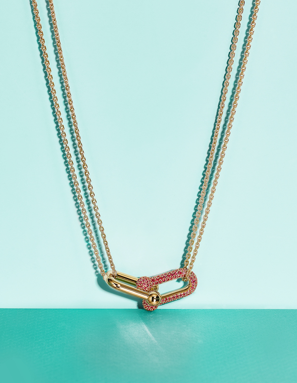 Tiffany & Co. 蒂芙尼520全球限量款Tiffany HardWear红宝石项链.jpg