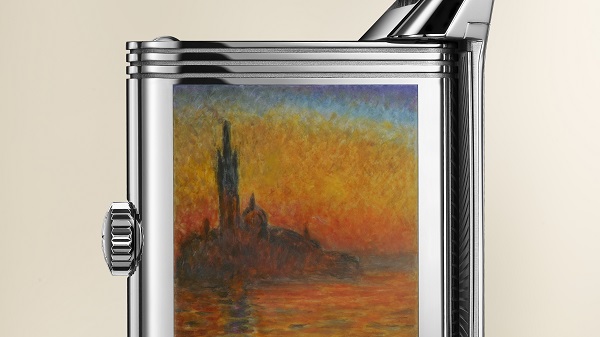 积家Reverso Tribute Enamel 翻转系列珐琅腕表《黄昏的圣乔治马焦雷》款 - 细节情景图 2.jpg